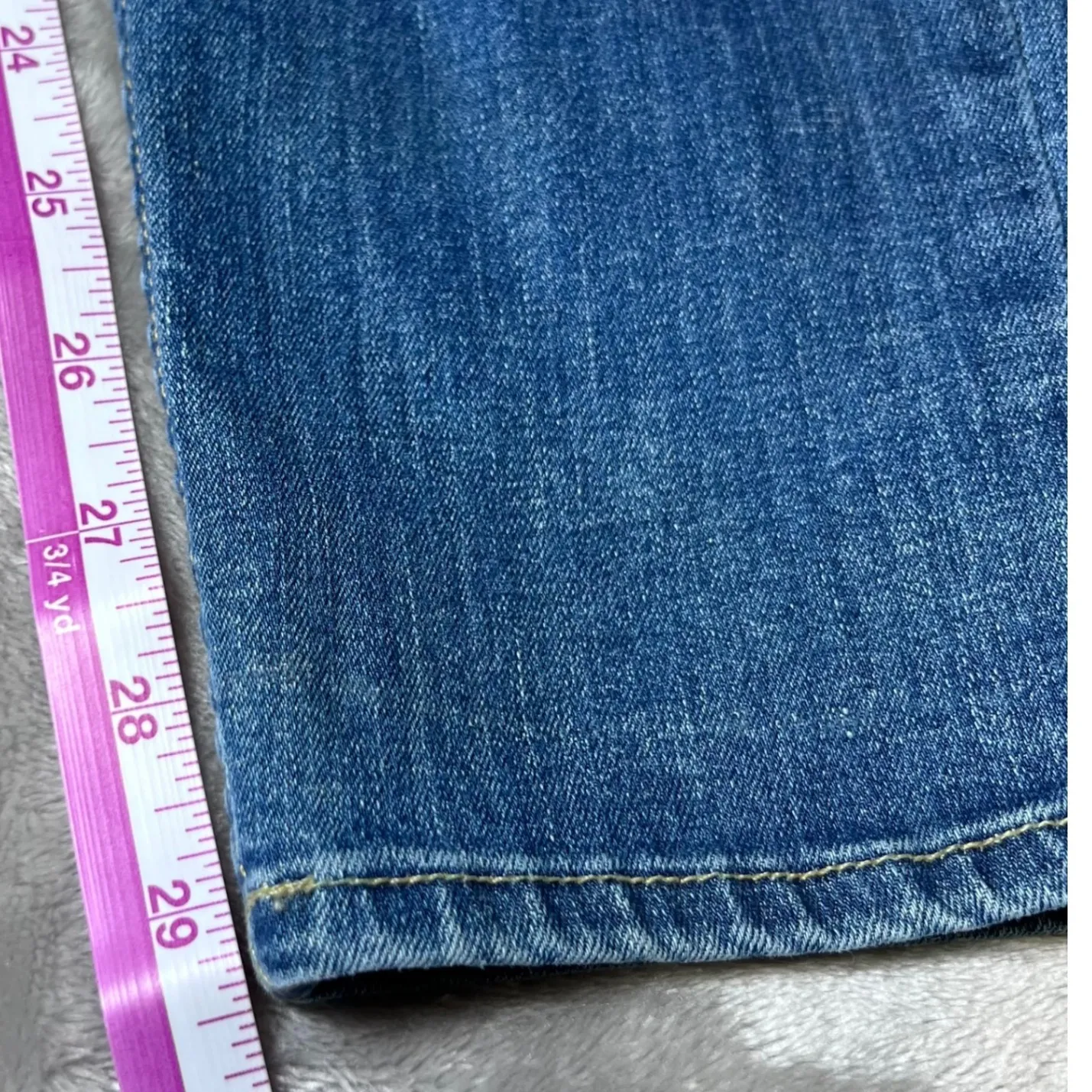 Harley Davidson Skinny Blue Jeans Womens 20W Denim Biker Casual Motorcycle - Image 9