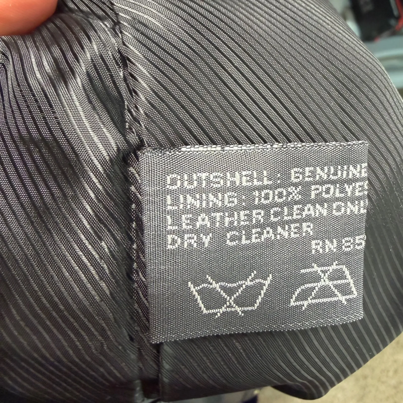 Garson by REM Garson Genuine Leather Pants 6 Black Studded Straight Leg Lined - Image 12