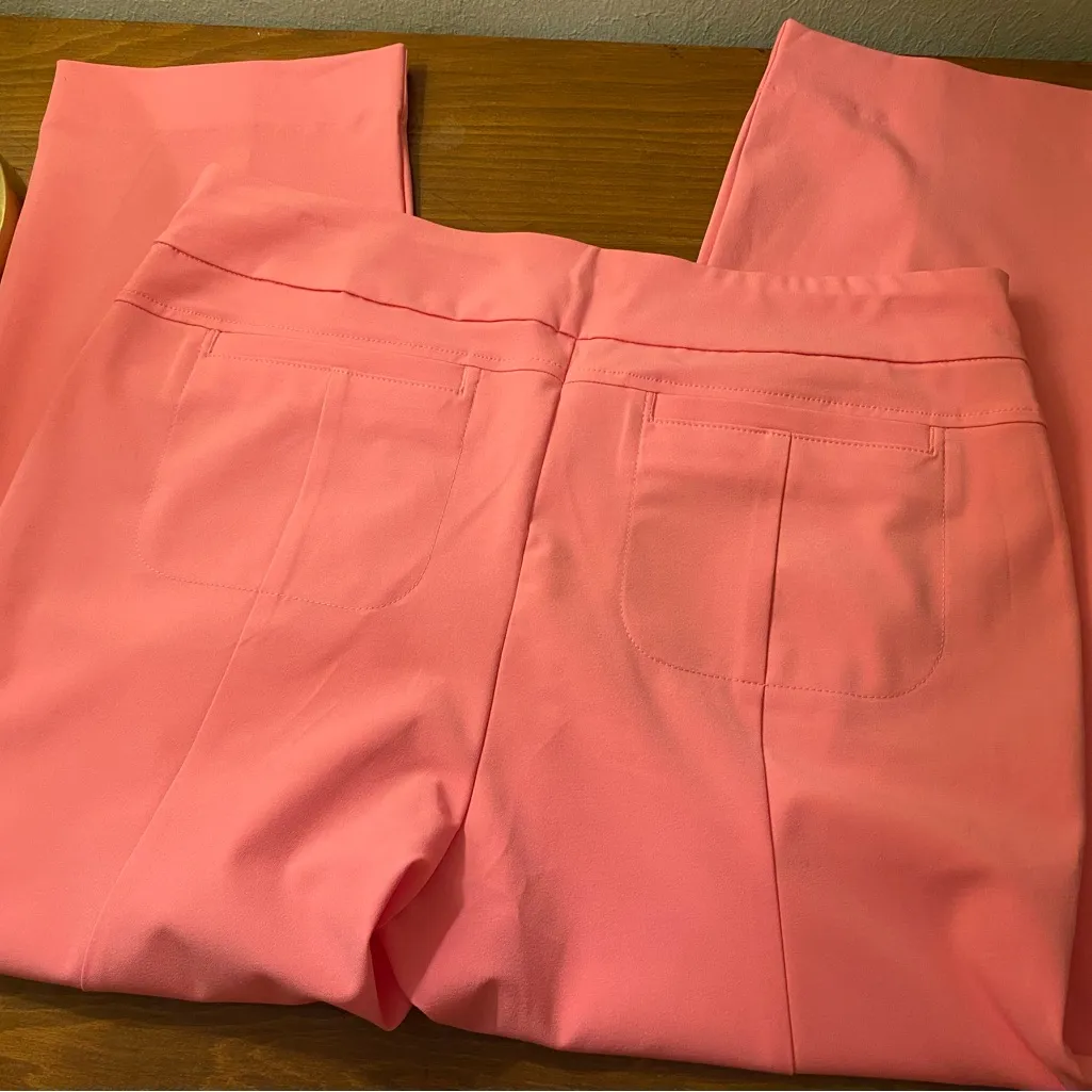 Lily Pulitzer Women’s Luxletics Pink Ankle Pant Sz14 - Image 5