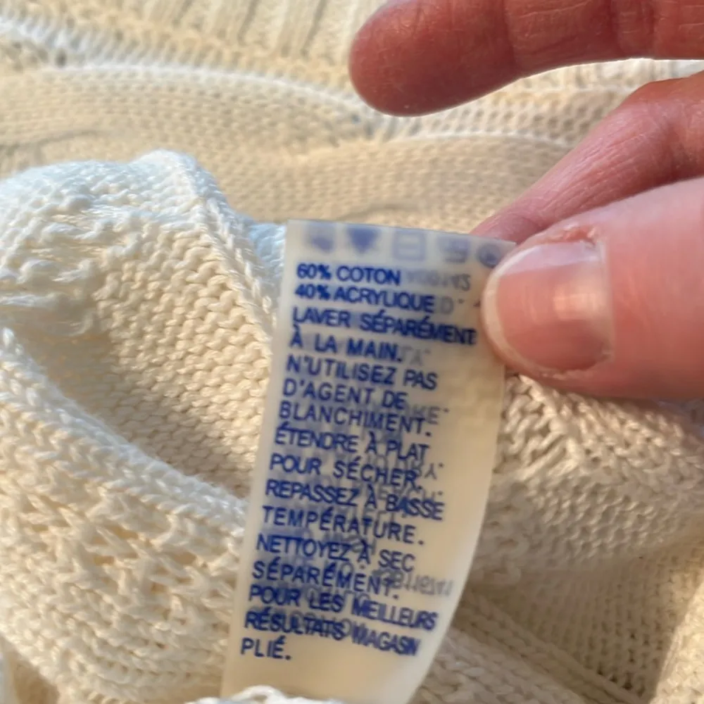 Asymmetrical Cable Knit Sweater - Image 4