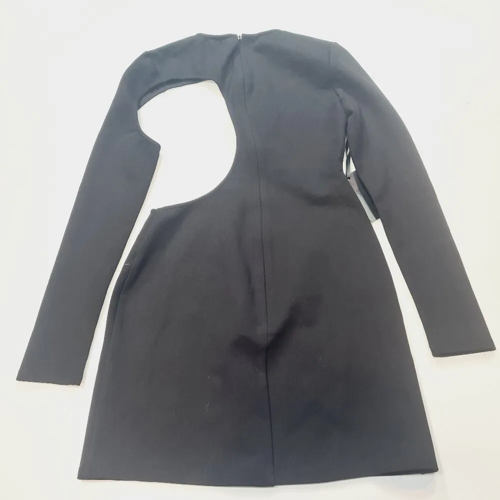 h:ours Gabriela Mini Dress in Black - Image 13