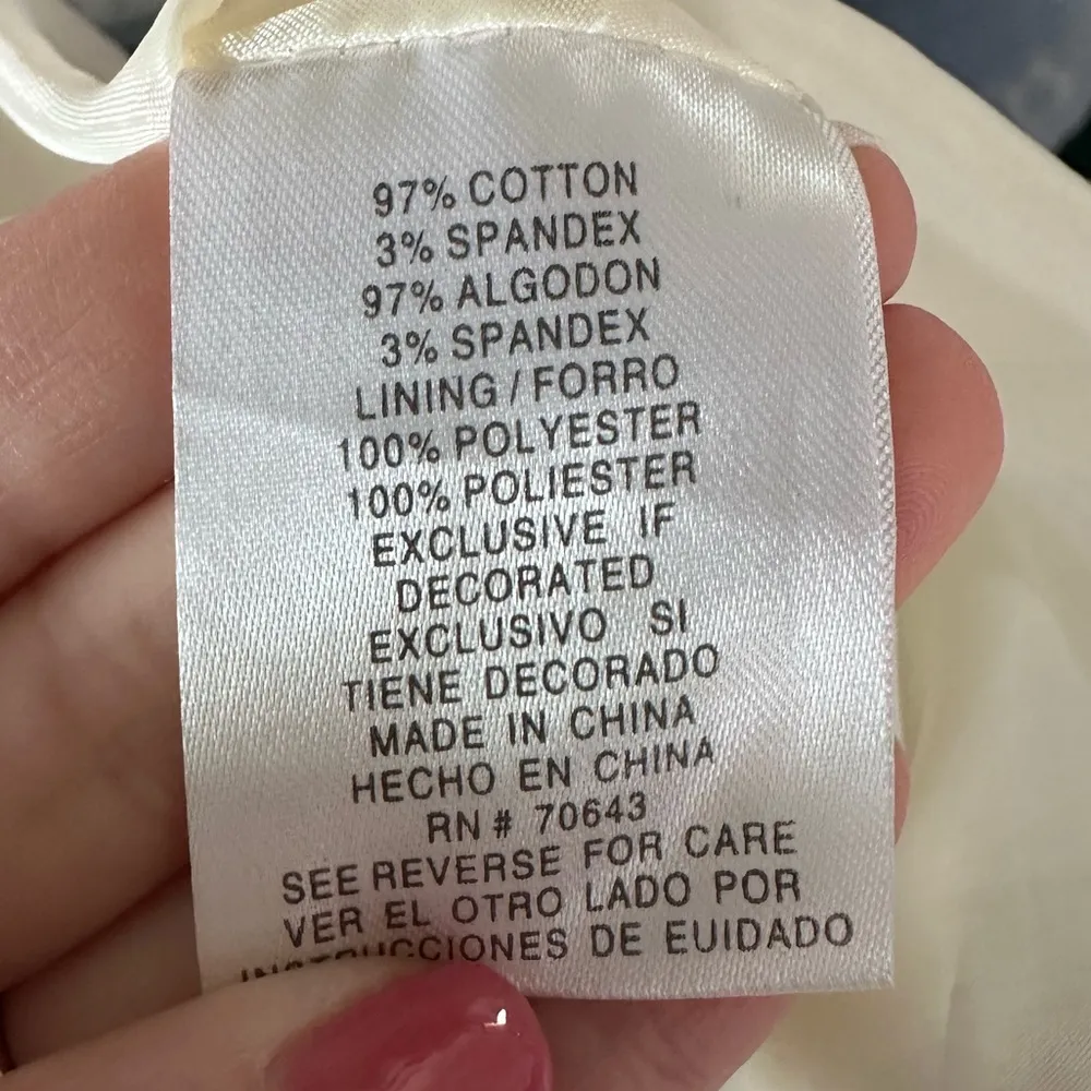 Jessica Howard Vintage‎ Brown & White Floral Sleeveless Dress Size 12 - Image 5