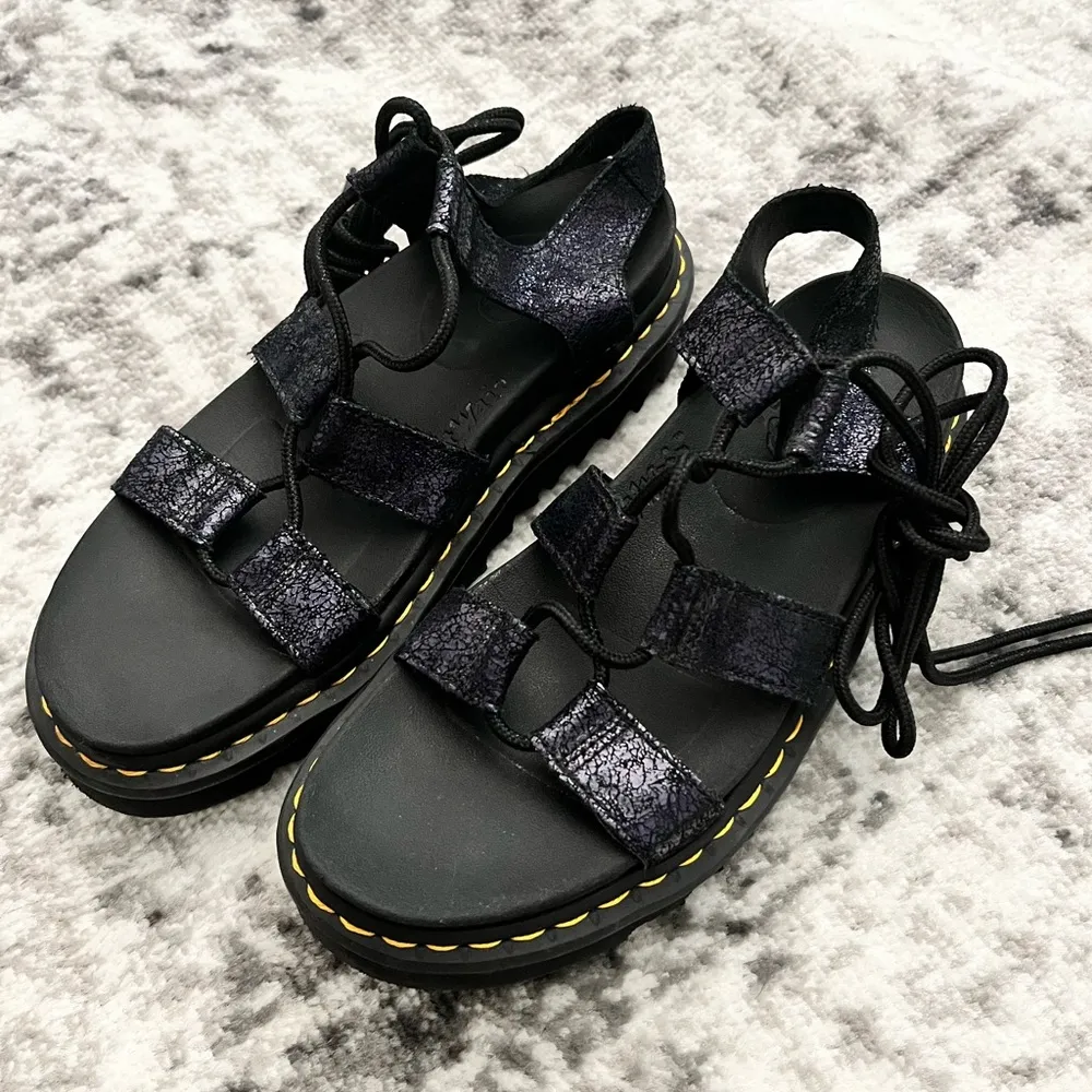 Dr. Martens Nartilla Women's Metallic Gladiator Sandals - Image 4