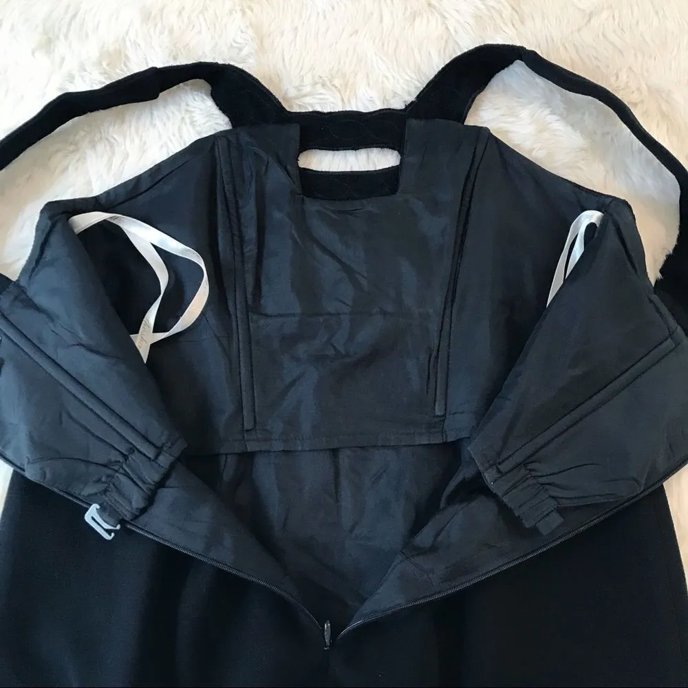 SHOSHANNA Black Mini Cocktail Dress‎ Sleeveless Beaded Neckline Sheath Size 0 - Image 8