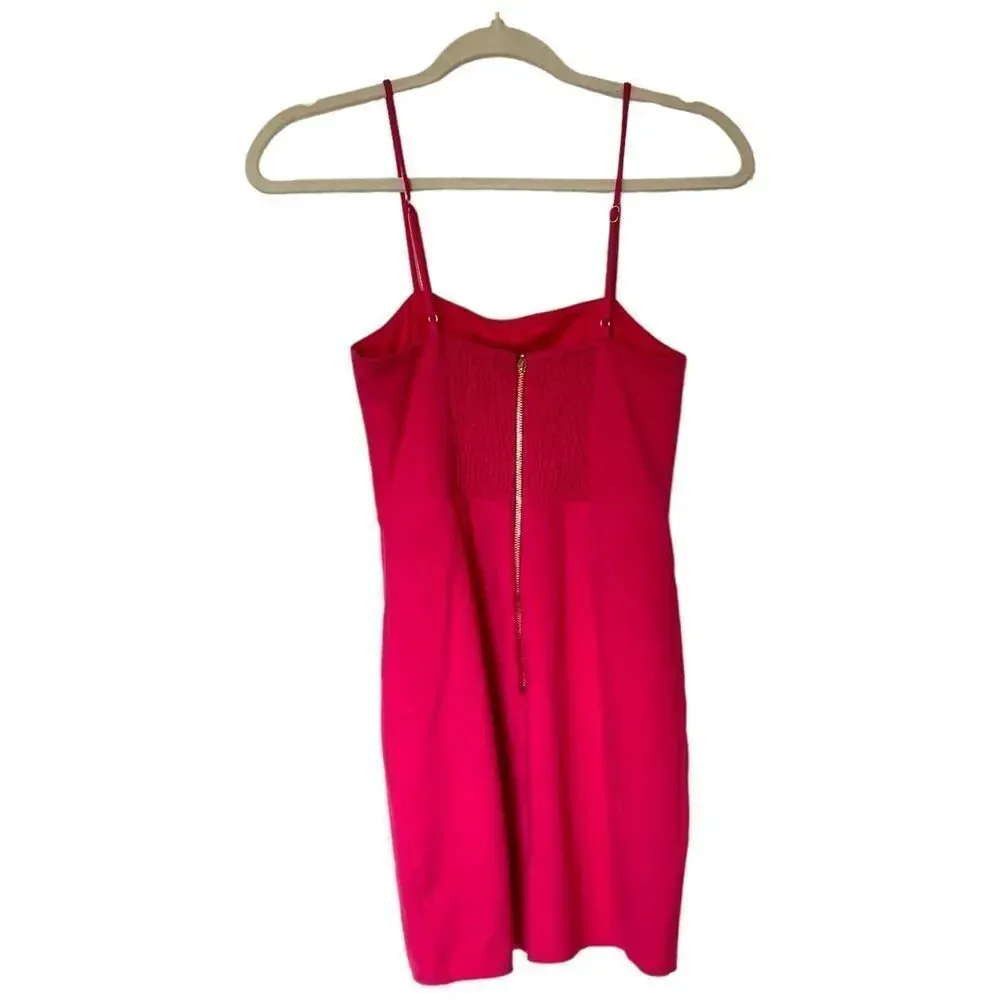 NBD X NAVEN Kelly Dress in Bright Pink XS Revolve Barbie Pink - Image 4