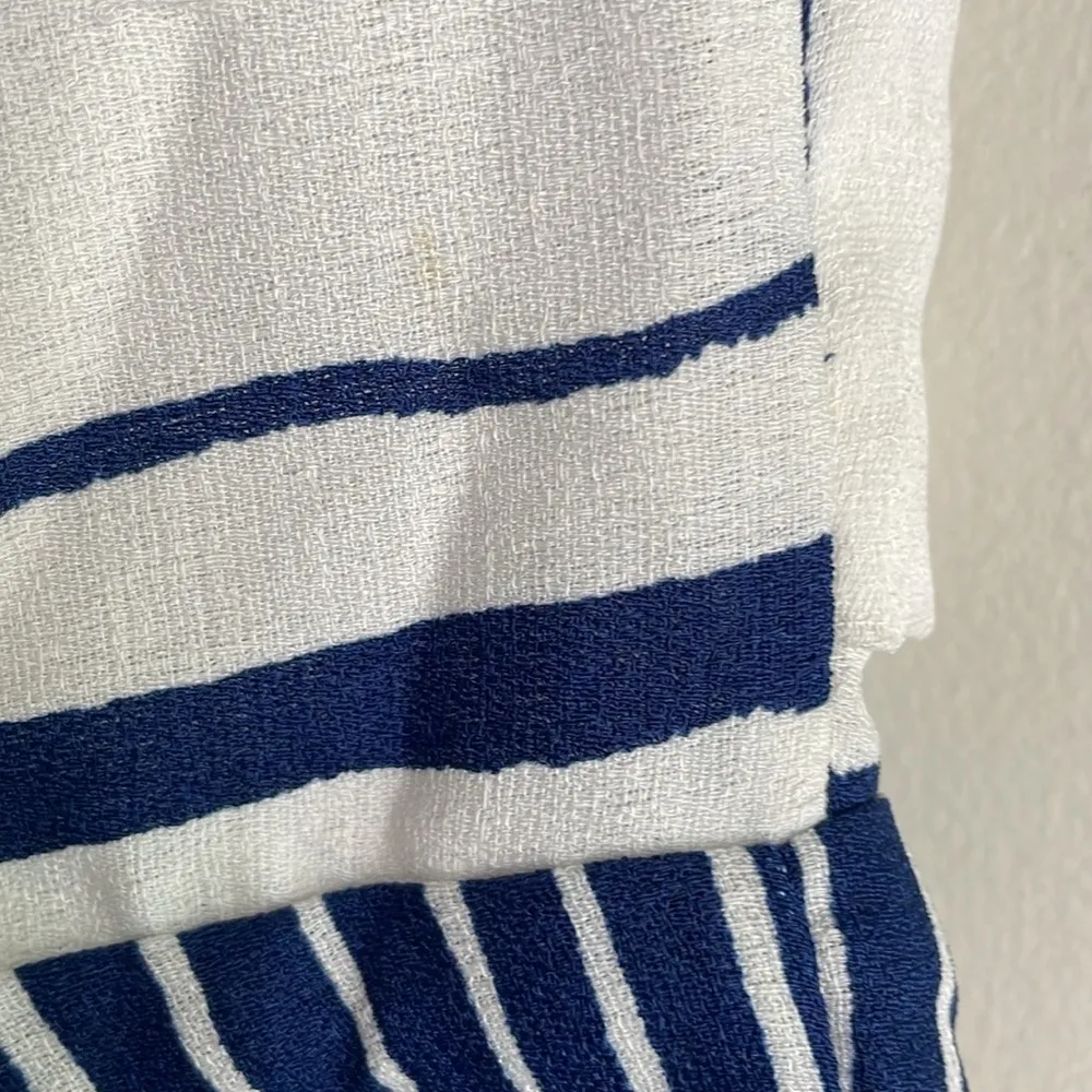 Lulus Delphi Blue and White Striped Tie - Image 12