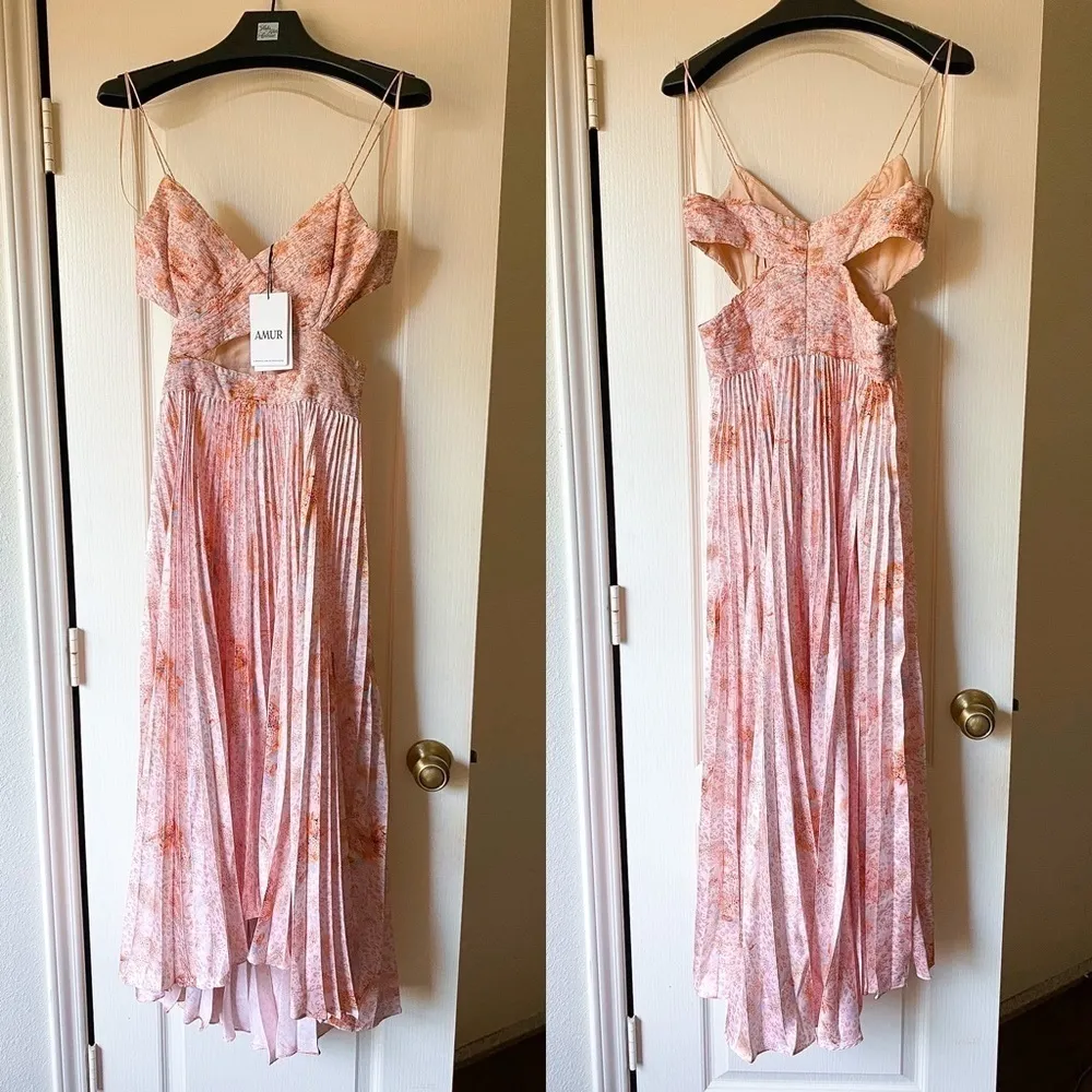 AMUR Lumi Dress 6 Pink - Image 3