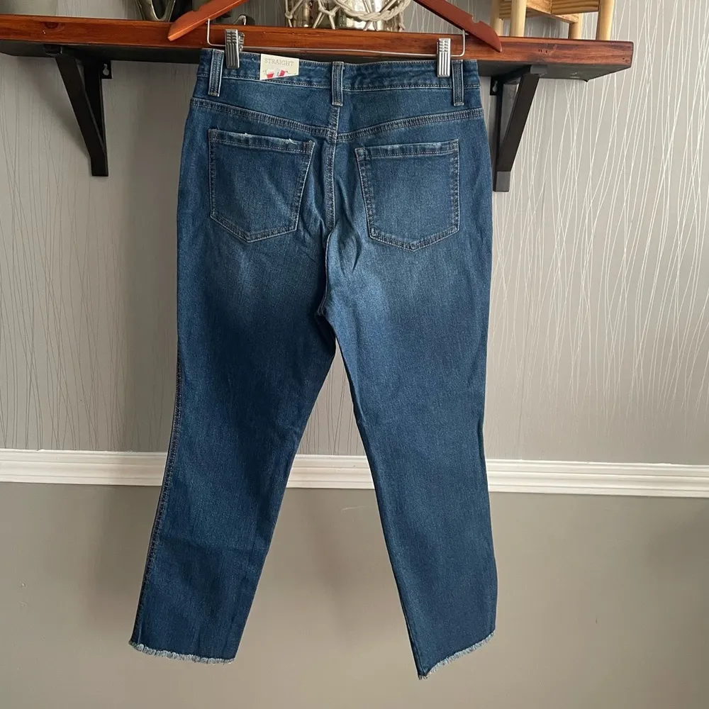 Style & Co High Rise Straight Leg Jeans Women’s size 6 - Image 6