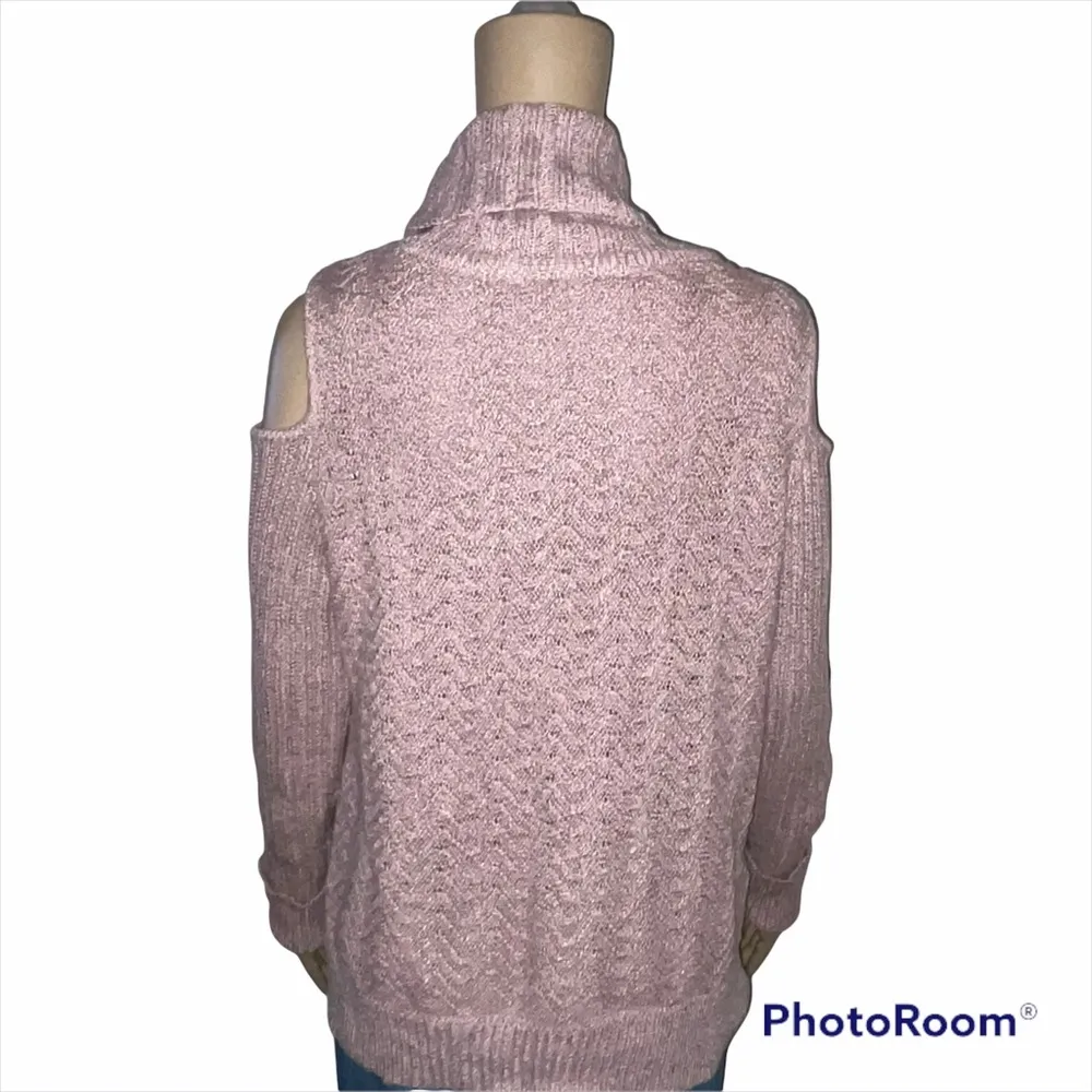 American Rag cold shoulder turtleneck sweater - Image 4