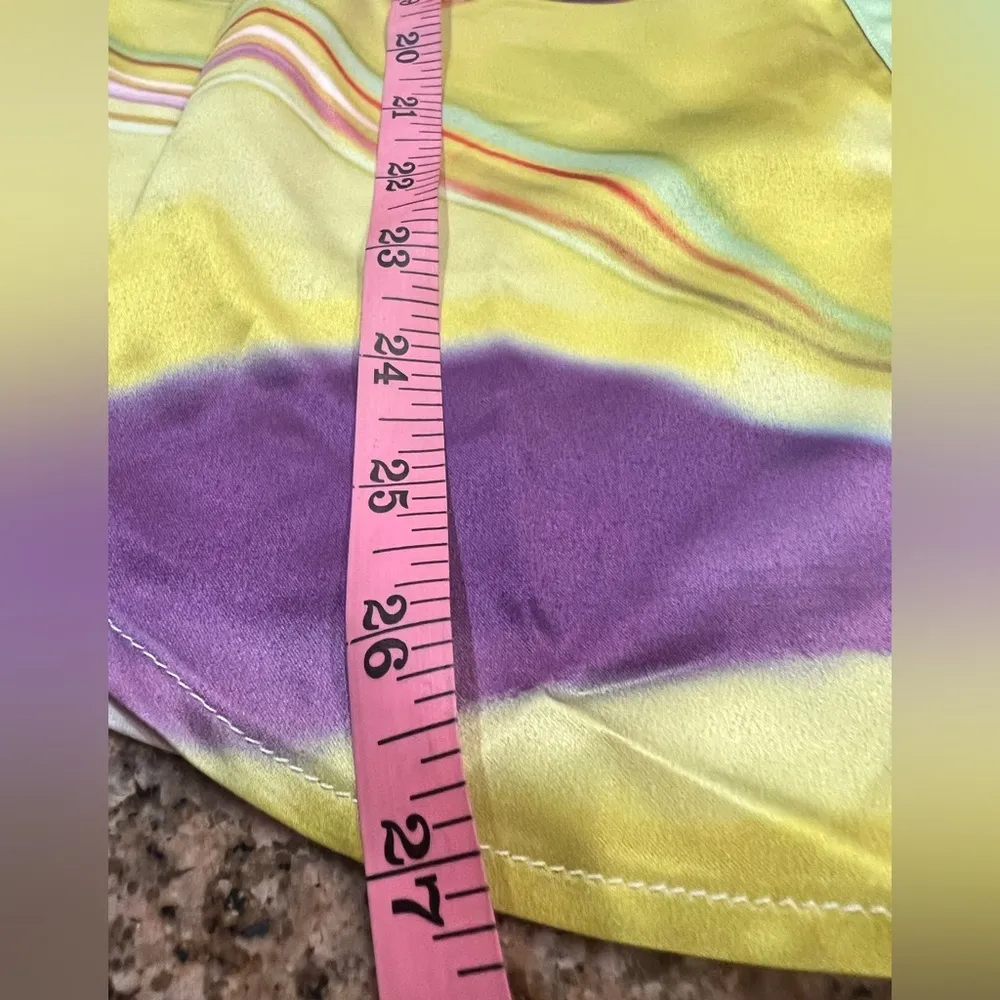 COMMENSE Satin Print Drawstring Skirt Set
Maxi - Image 9