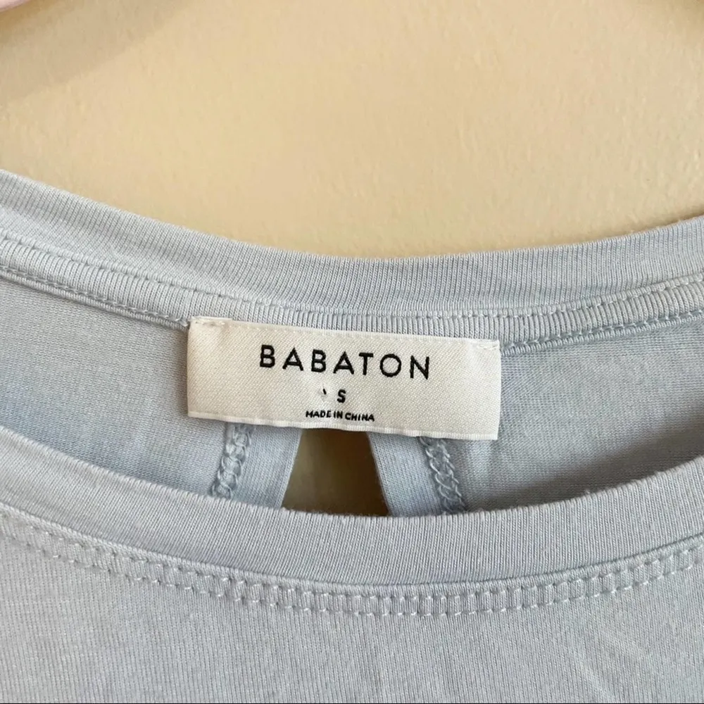 Aritzia Babaton Blue Lonny T-Shirt - Image 8