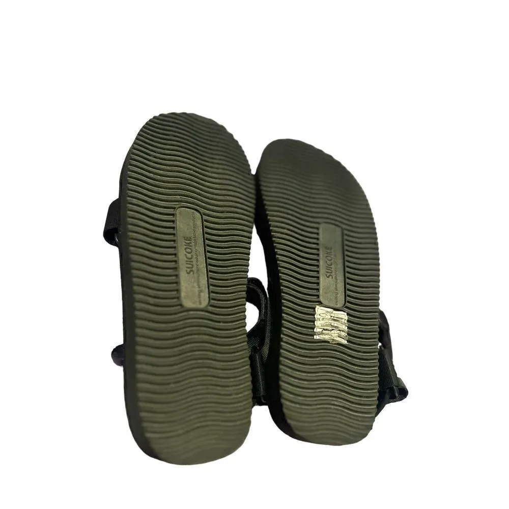 Suicoke open toe ripstop sandals Black Unisex size 5 Retails $133 - Image 10