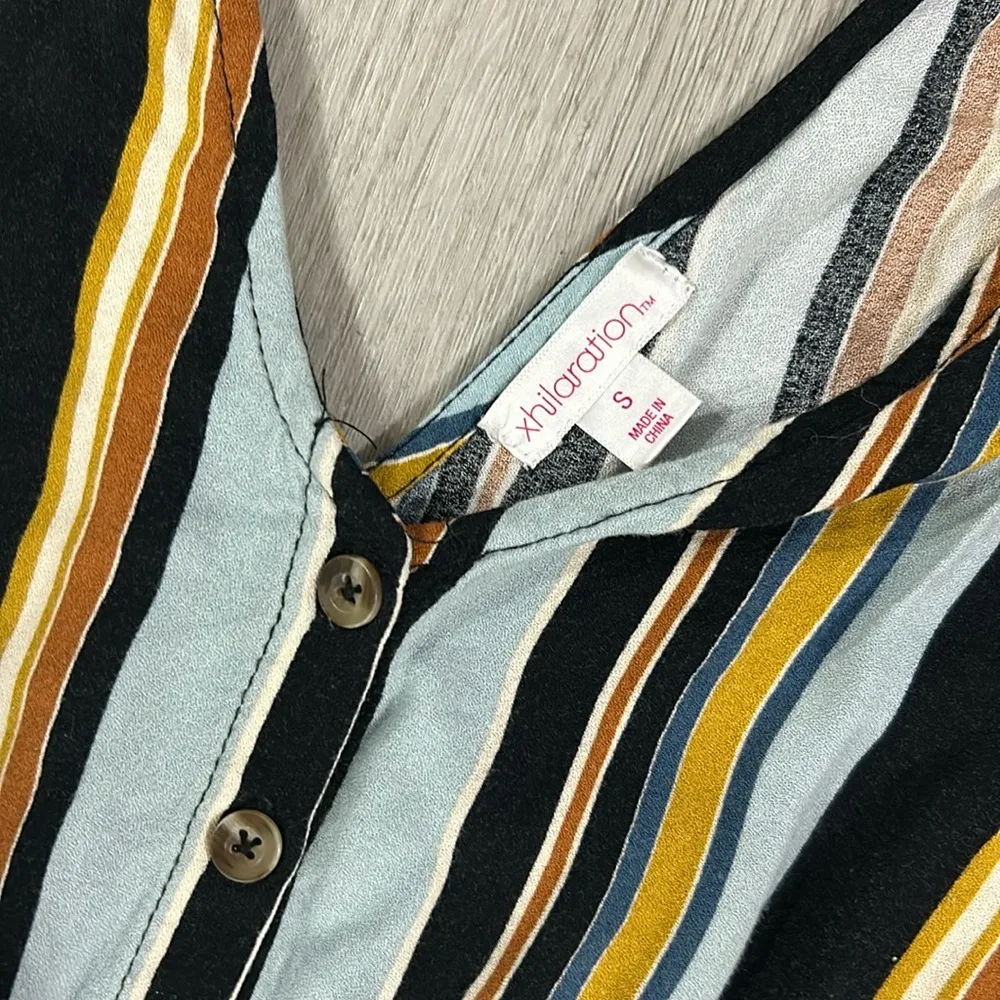 Xhilaration striped wide leg jumpsuit - Image 8