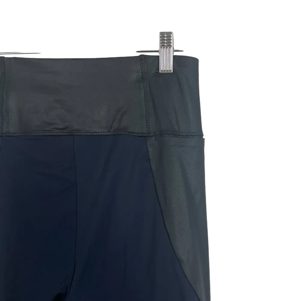 Aday Throw It Higher Technical Silk Pocket Leggings in Navy/Black Size S - Image 7