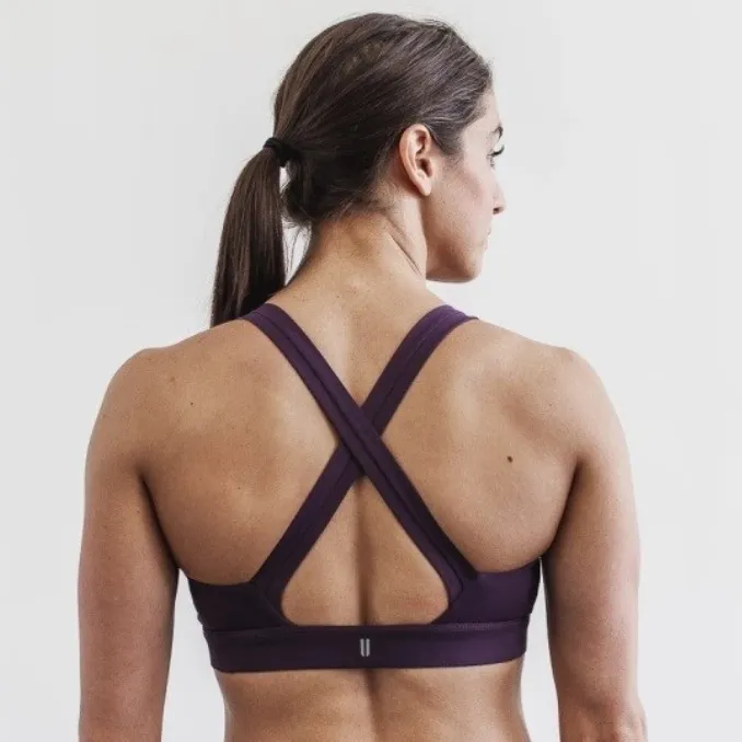 NWT NOBULL Women’s Pace Running Sports Bra - XS - Plum - Image 2