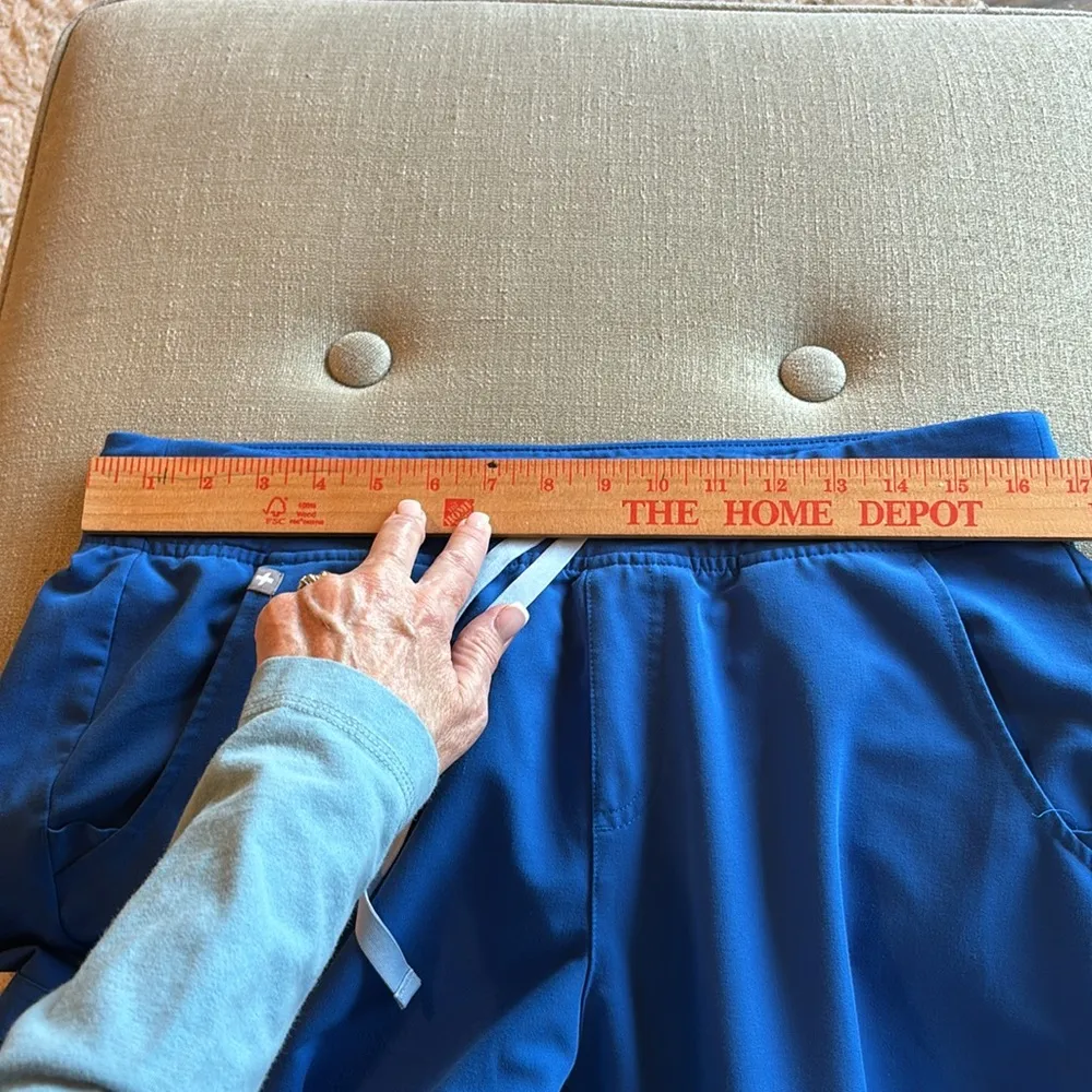 Figs Women's Technical Joggers, Royal Blue, Size Large - Image 9