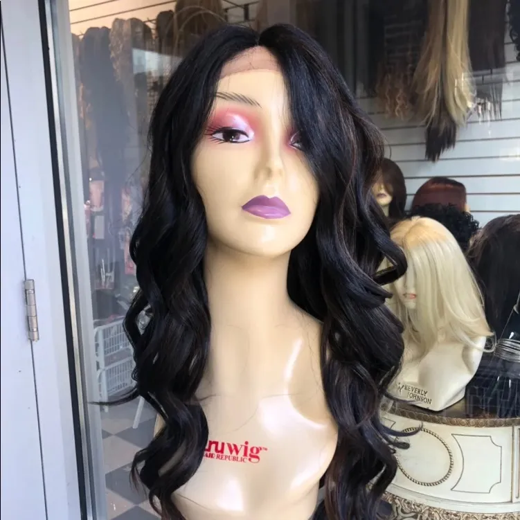 Lacefront Swisslace Wig Black Highlight Lo… Size 26 - Image 6