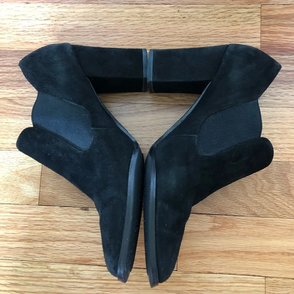 Liz Claiborne  Heeled Booties Black 5.5 - Image 3