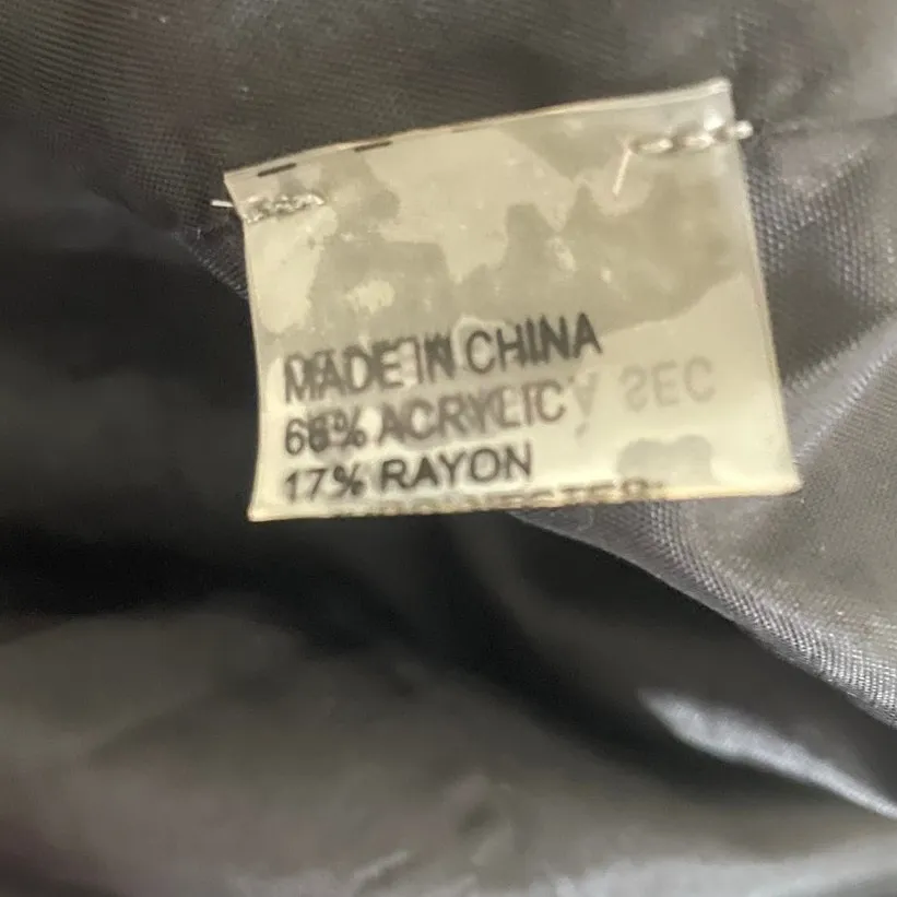 Peter Nygard‎ Women Jacket 12P Black Tweed Fringe Trim Metallic Thread Old Money - Image 15