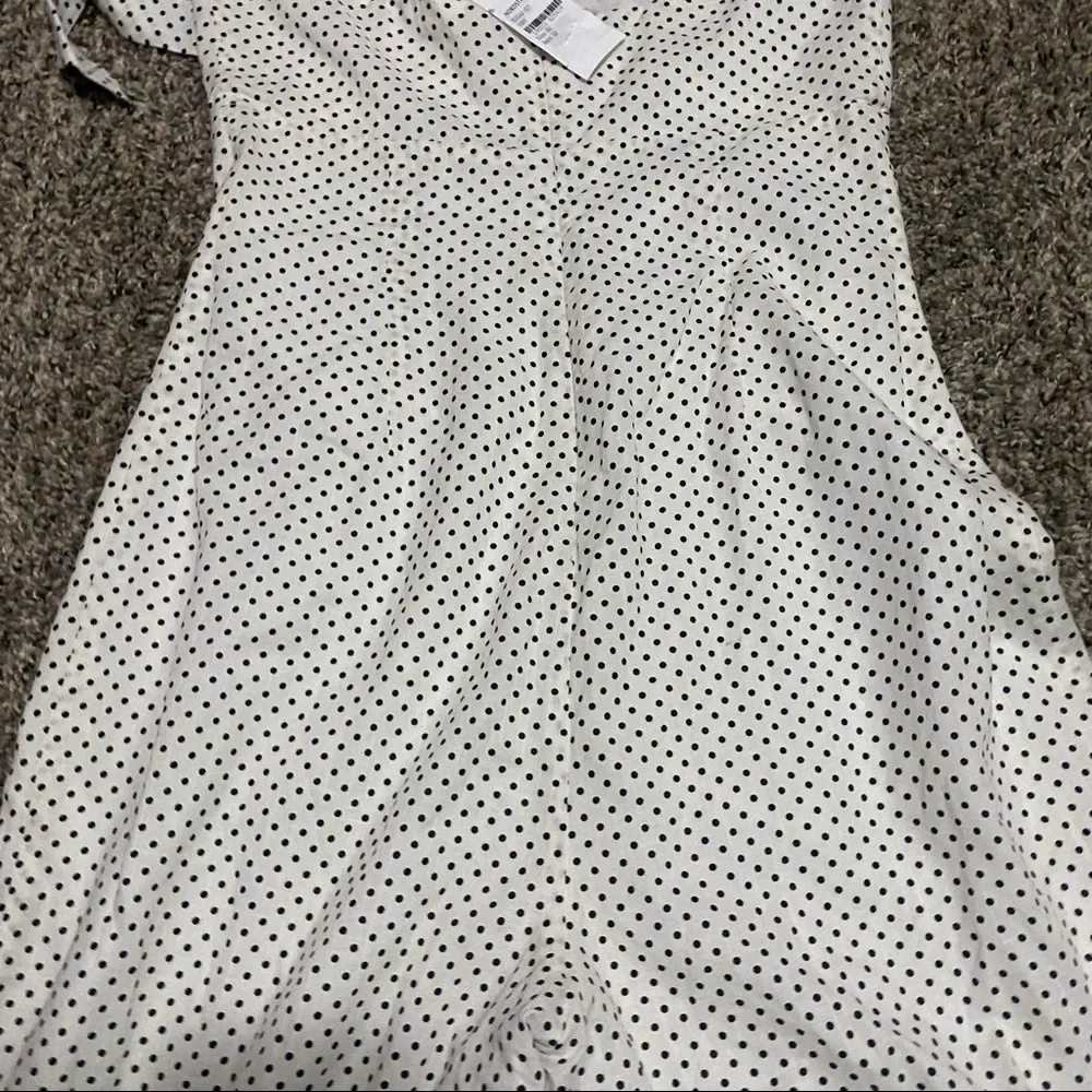 Aubrielle Jumpsuit in Ivory & Black Dot - Image 6