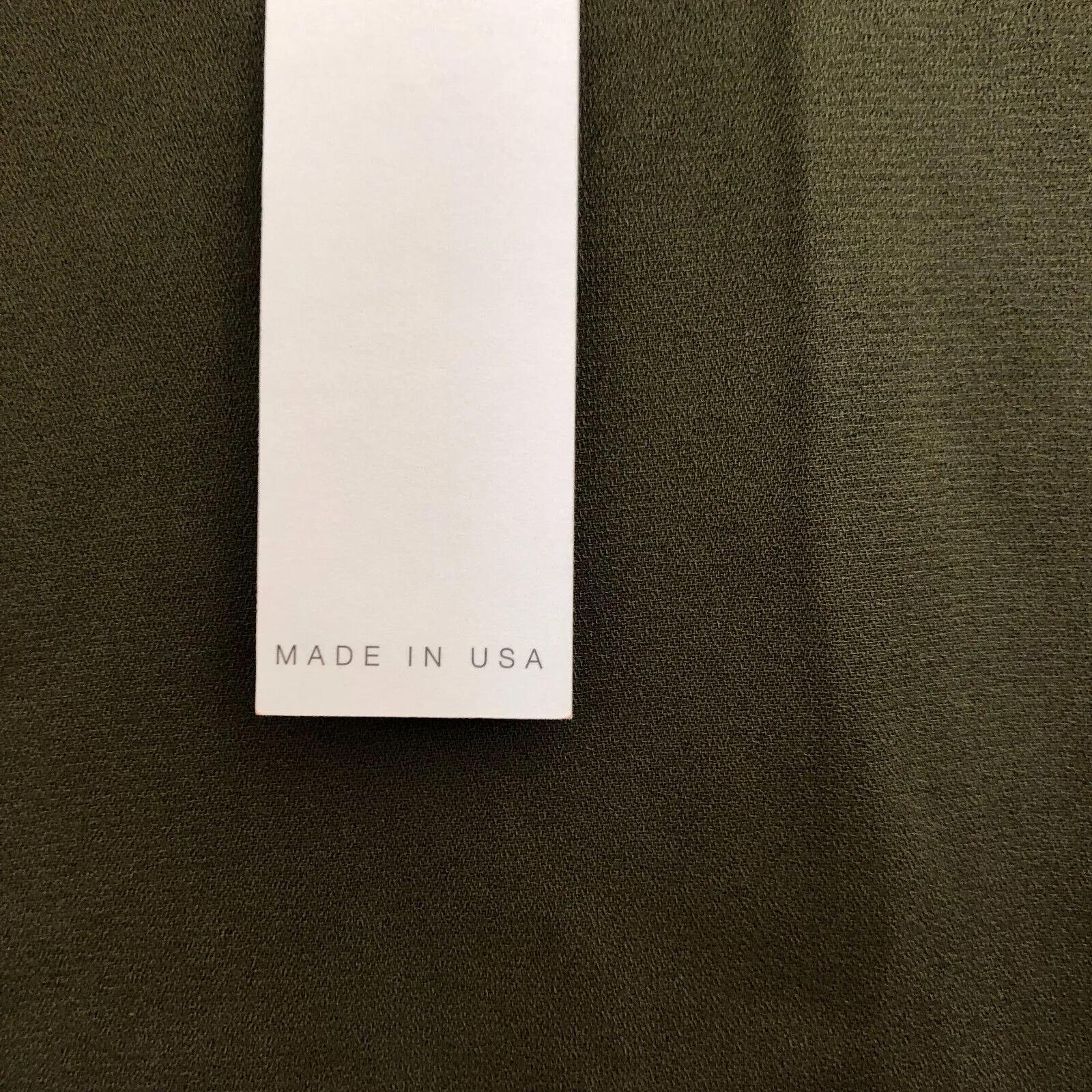 Three Eighty‎ Two Womens Blouse S Olive Green Jackson Surplice V-neck NWT - Image 8