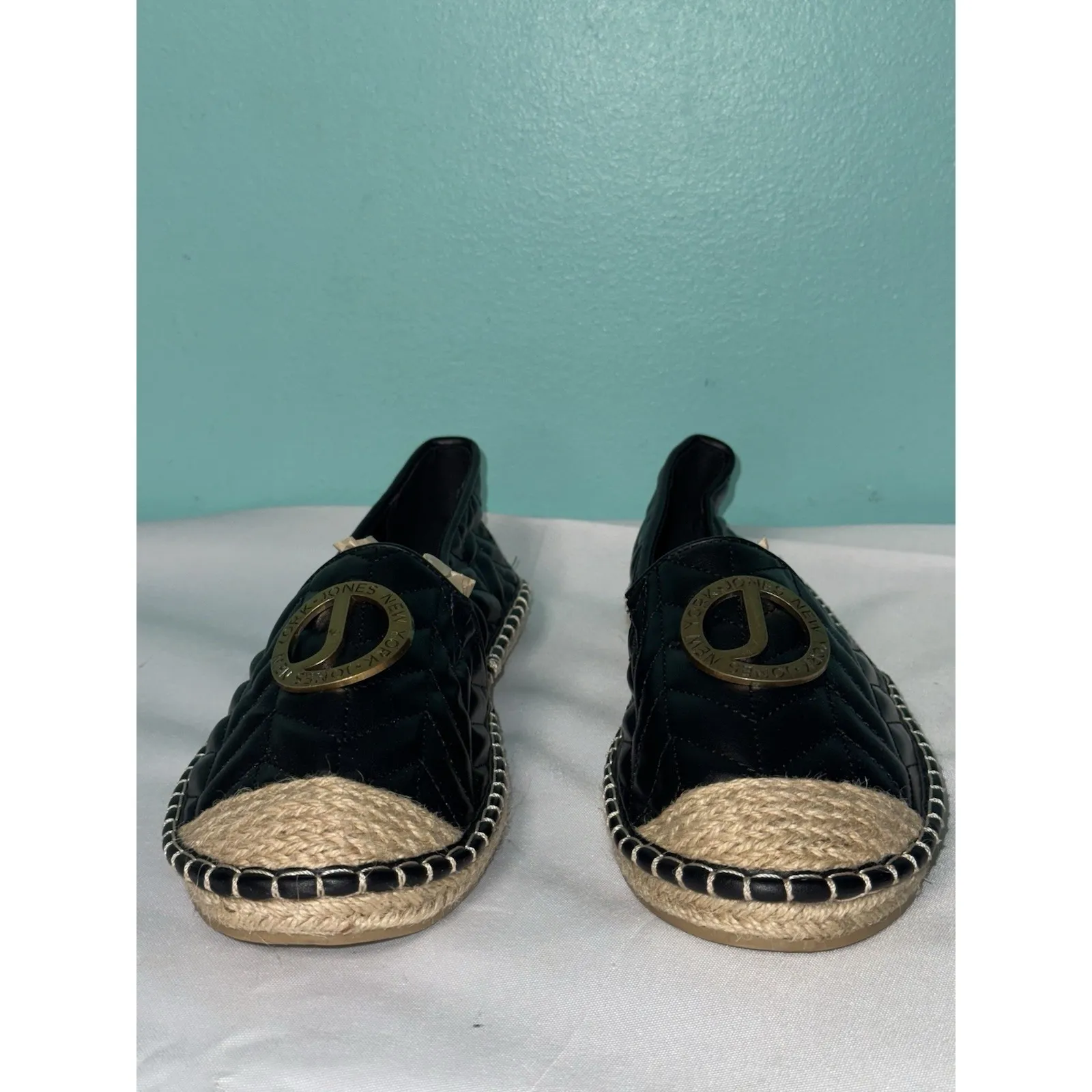 Jones New York Black  slip-on‎ Loafer Women's Shoes Size 10W Wide Width S-662 - Image 2