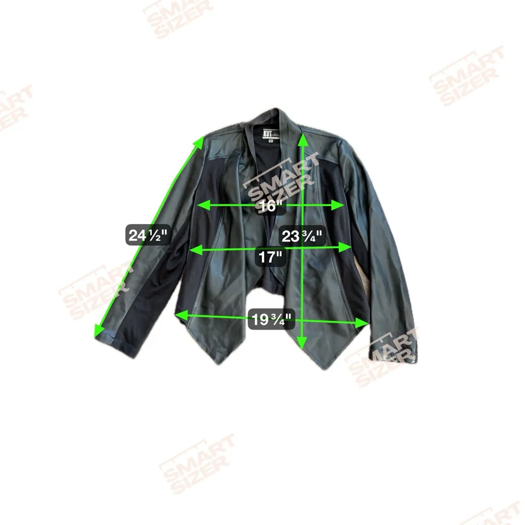 Kut from the Kloth Women’s Maisha Ponte and Faux Leather Jacket Size‎ Small - Image 8