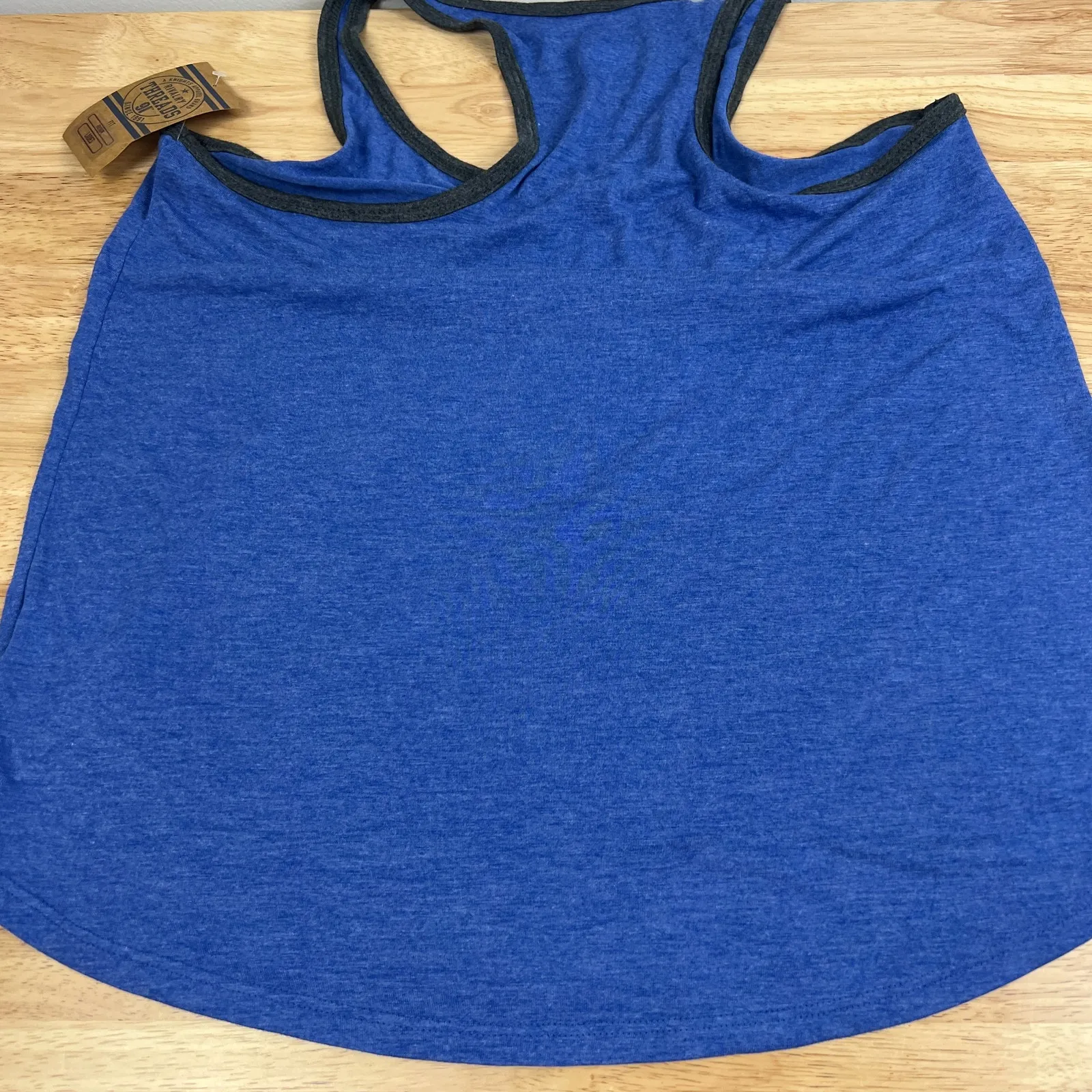 Rivalry Threads Drake Bulldogs Blue Racerback Tank Top - Size Large - NWT - Image 10