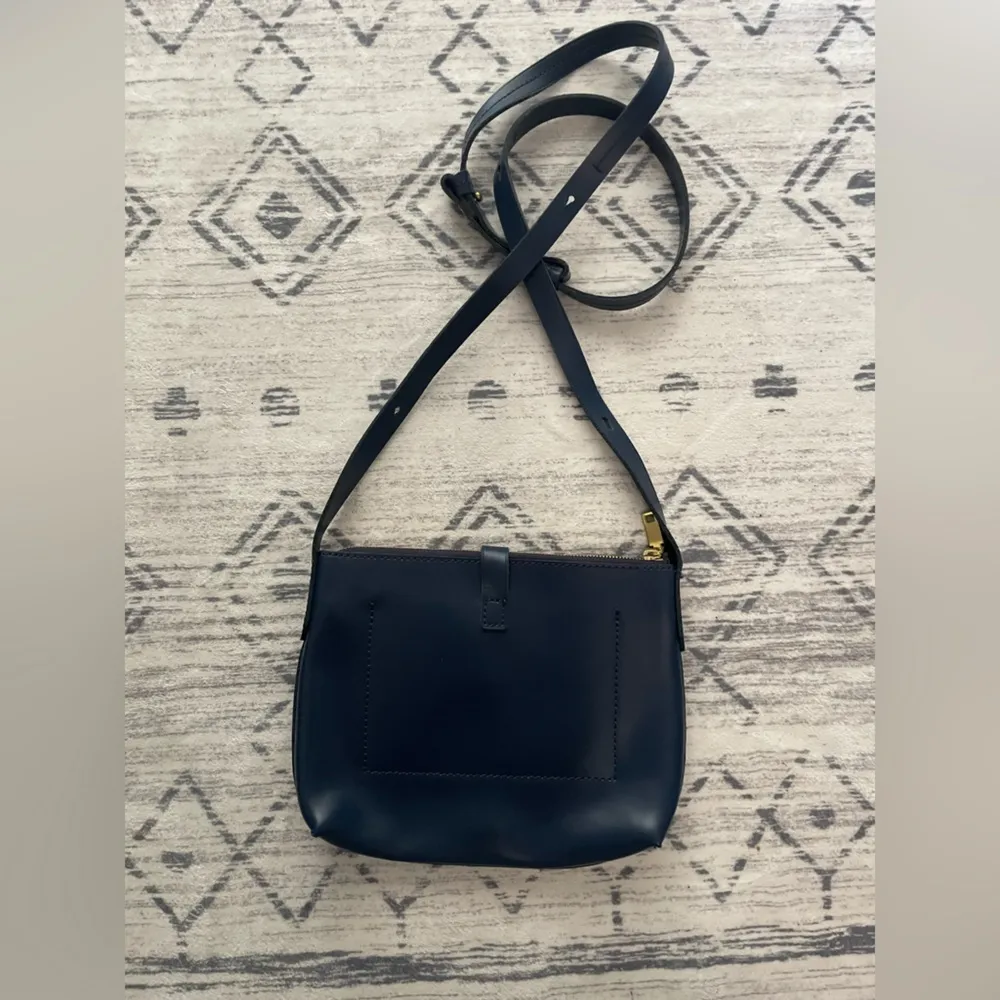 J.Crew Parker Crossbody Bag Navy Blue NWT - Image 2