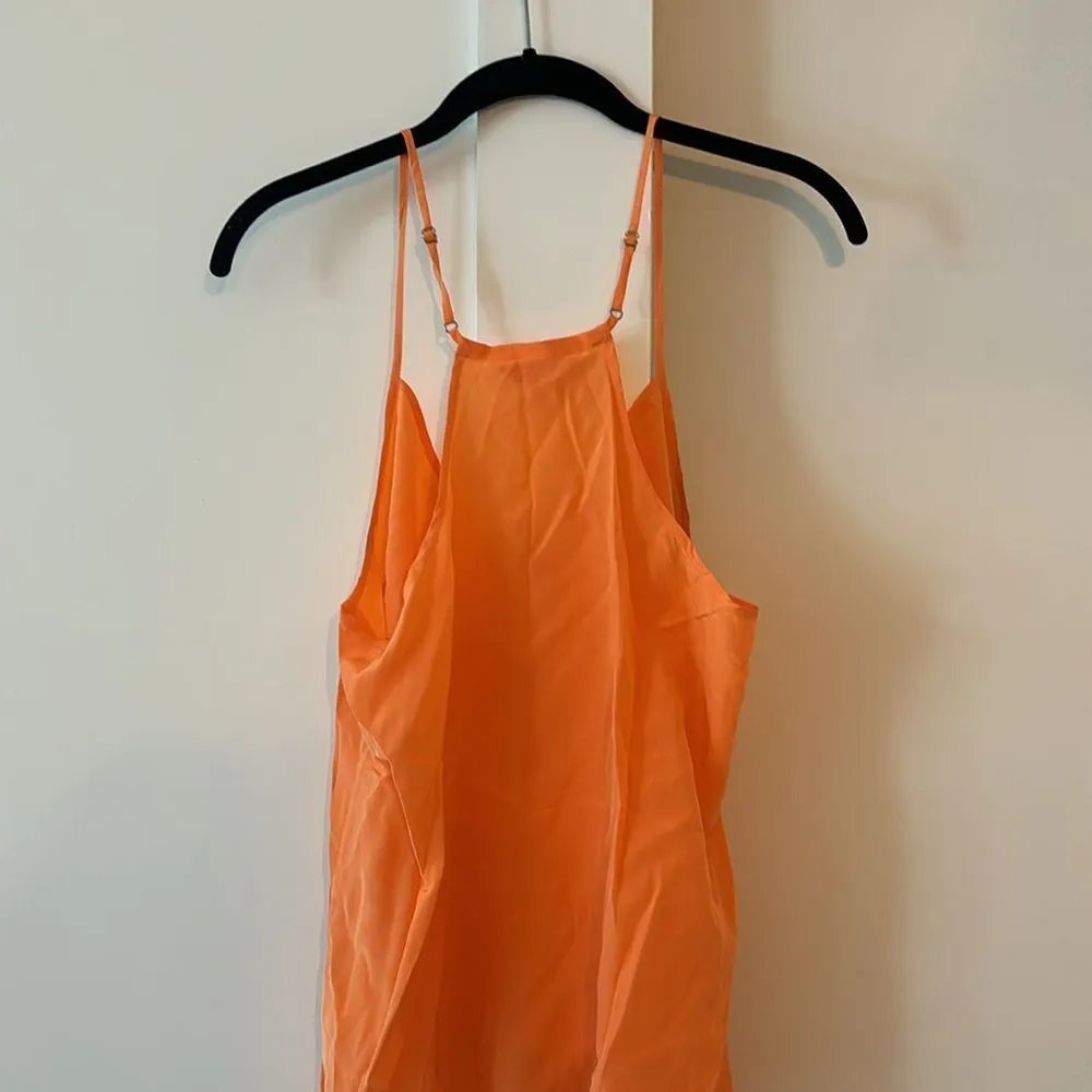 Lilly Pulitzer orange silk blouse - Image 4