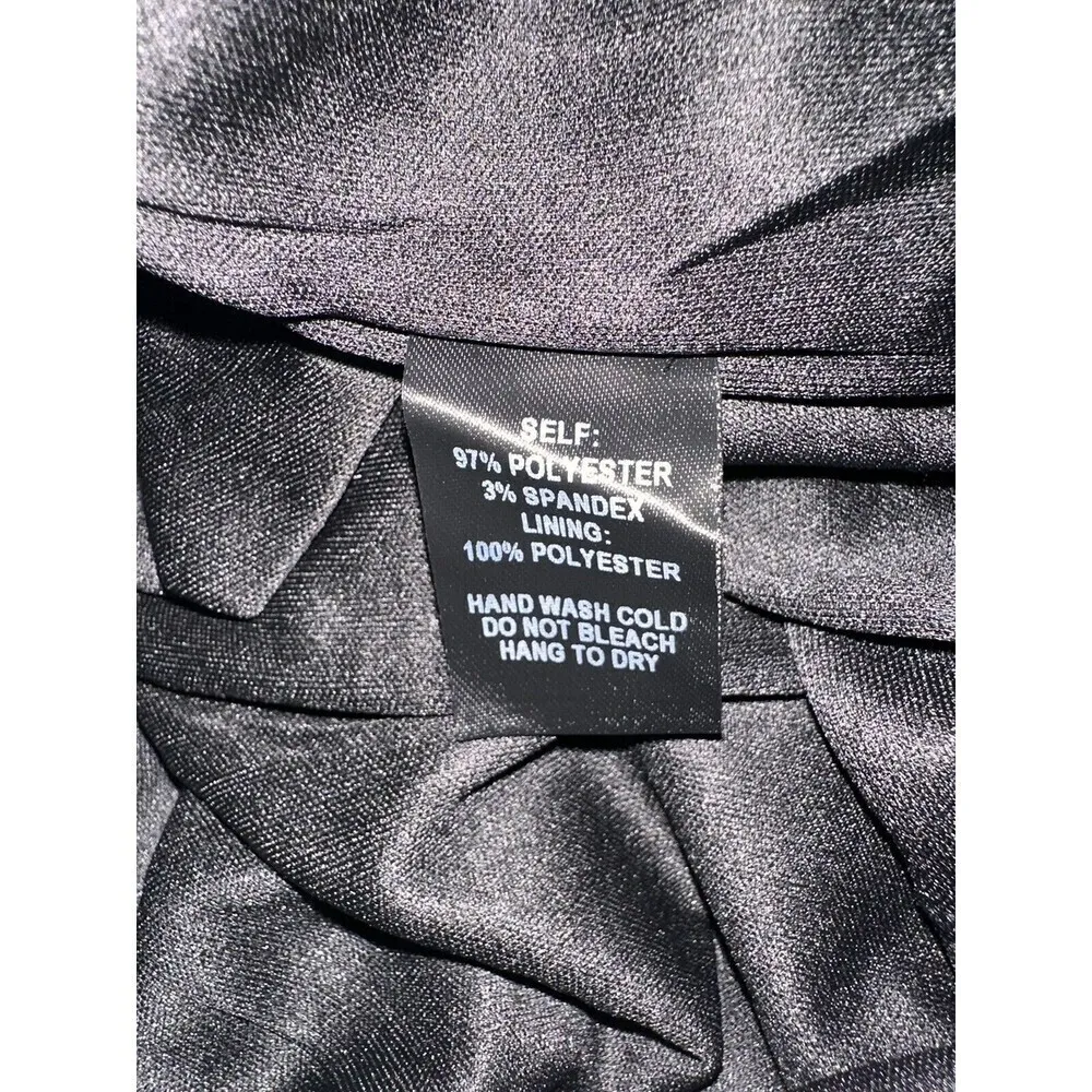 NWT LULU’S Positively Beaming Backless Ruffled Mini Dress Small Black - Image 11