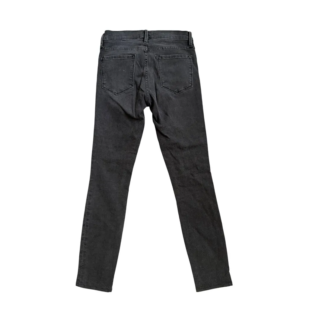 FRAME Women’s Black Skinny Jeanne Jeans Size 27 - Image 4