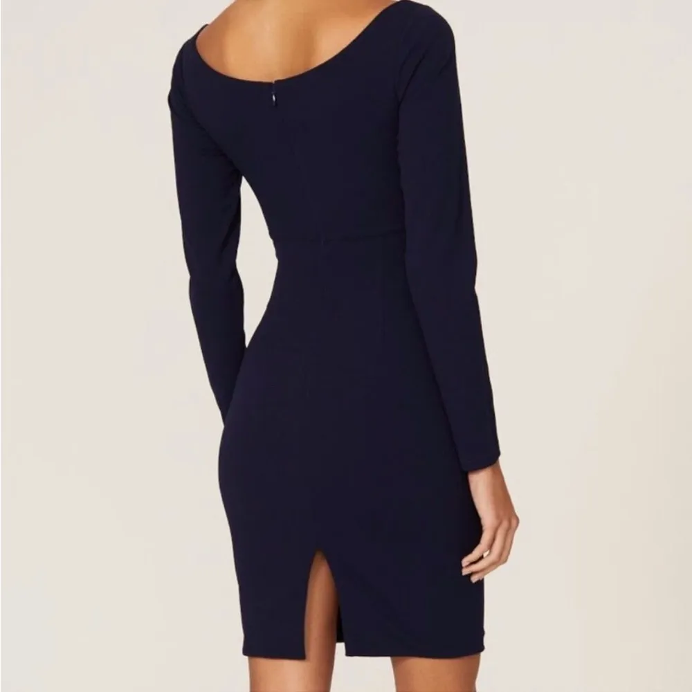 Dress the Population Navy Blue Jade Cutout Sheath Dress - Image 2