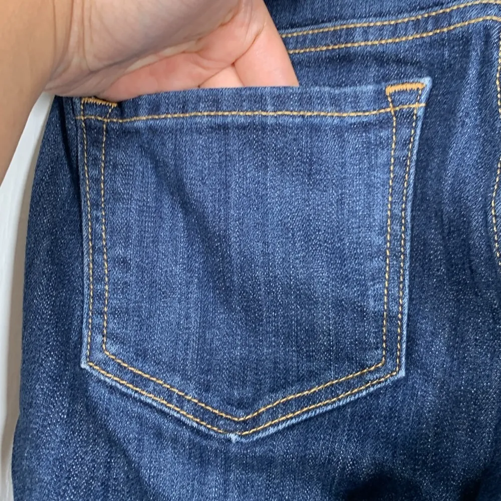 Old Navy Denim Blue The Flirt Skinny Jeans Zipper Ankle Size 0R EUC #VEG-0208 - Image 9