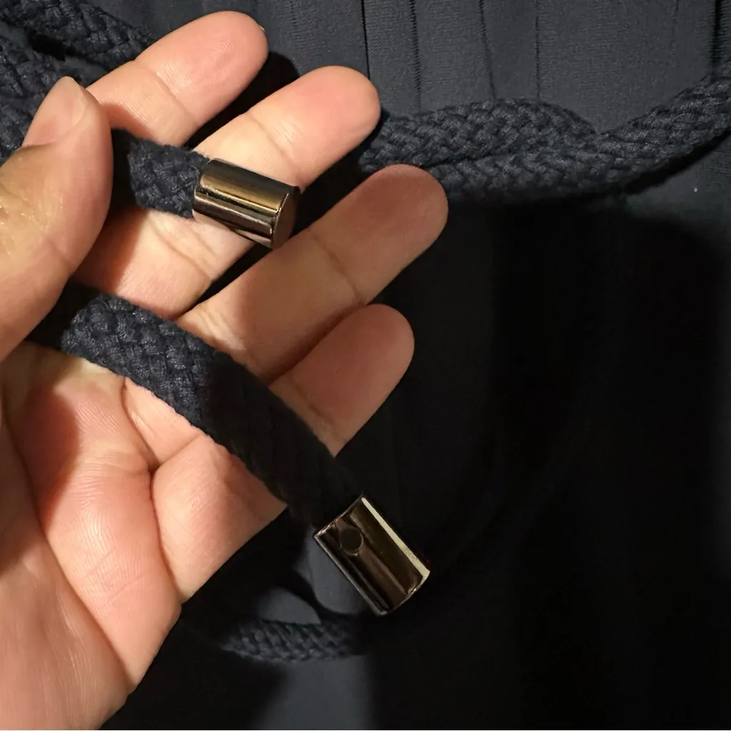 Max Mara Crepe De Chine-trimmed stretch-jersey wide-leg jumpsuit Size M - Image 4