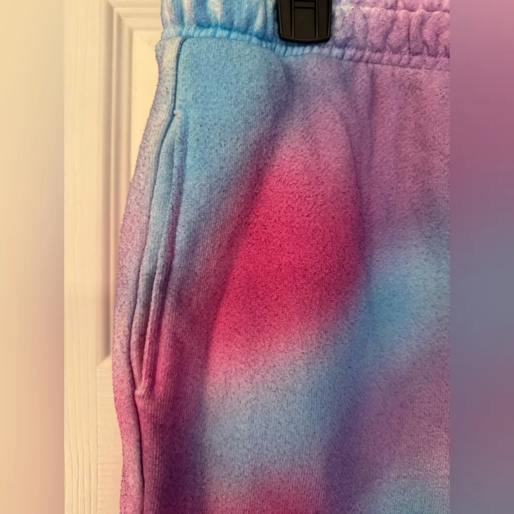 Cotton Citizen Brooklyn Tie Dye Women’s Pink Blue Purple Shorts Size Large - Image 7
