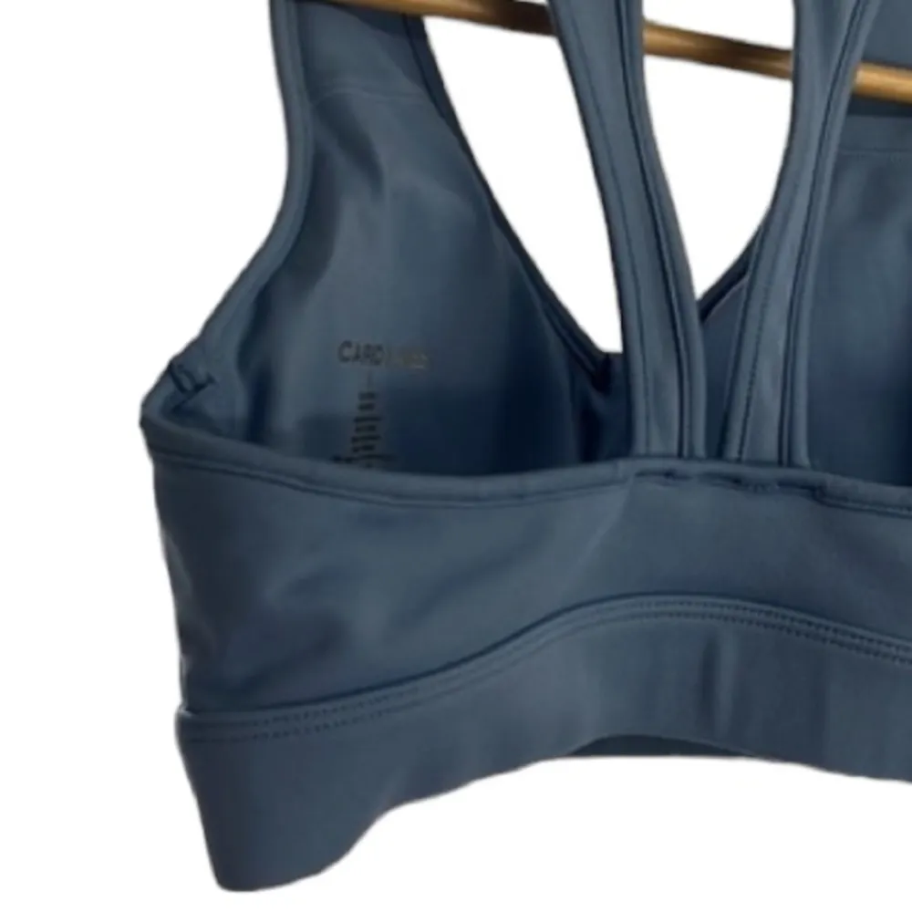 Carbon38 light blue colored sports bra - Image 5