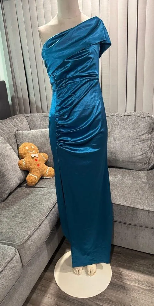 🌸AMTIOUS prom long dress ✨ Blue Size M - Image 4