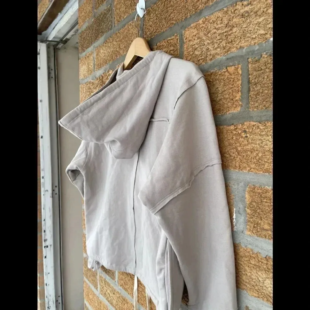 Young Fabulous & Broke Zip Crop Hooded Sweatshirt - Image 11