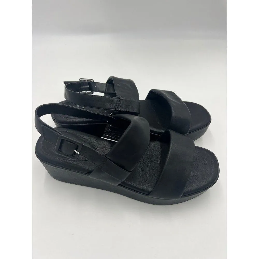 Brand New A New Day‎ Women's Esperanza Wedge Heel Color Black Size 11W - Image 2