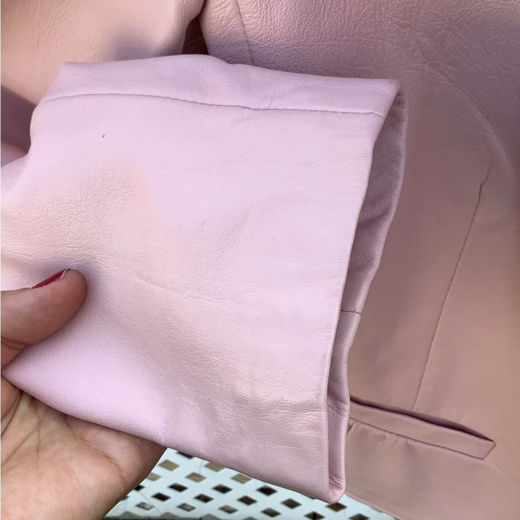 LOVELY💖DRESSY genuine leather jacket💖💖 Pink - Image 14