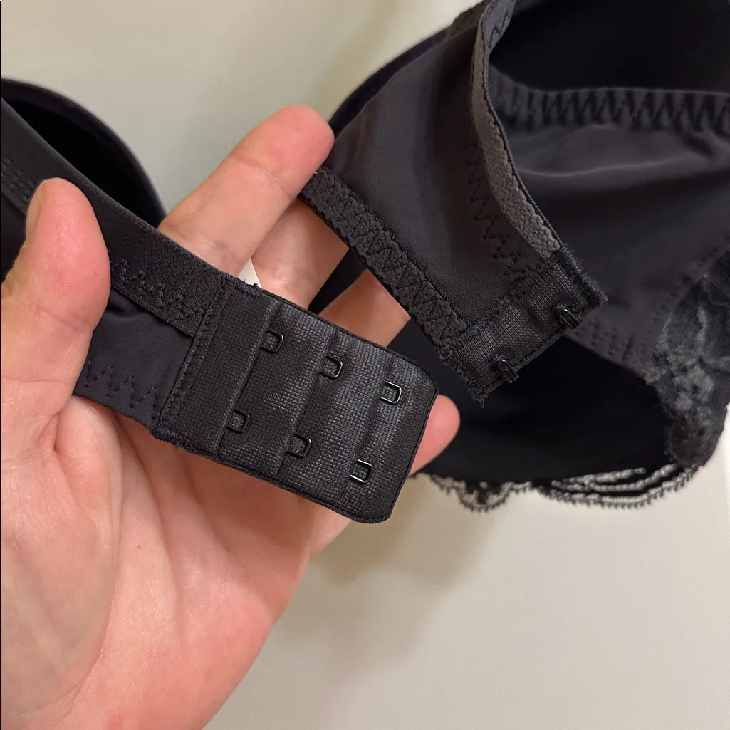 Simone Perele Amour 3D Plunge Bra Anthracite NEW 38C Style 13R316 Gray Size undefined - Image 15