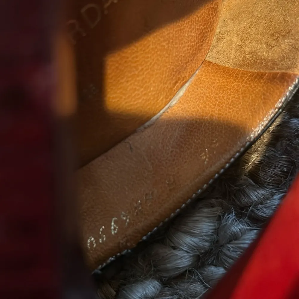 Charles Jourdan Black Pumps Red Bottoms Size 6.5 - Image 9