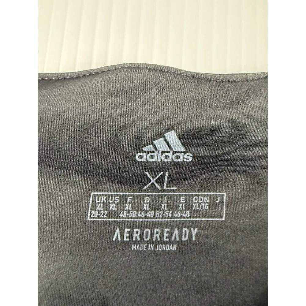 Adidas  AEROREADY‎ Training Workout Leggings 3-Stripe Black XL - Image 4
