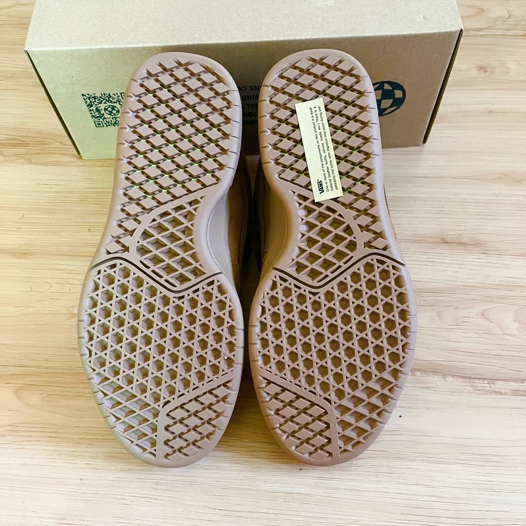 Vans Zahba Mid Brown / Gum Women Size 8.0 US Mens 6.5 US - Image 9