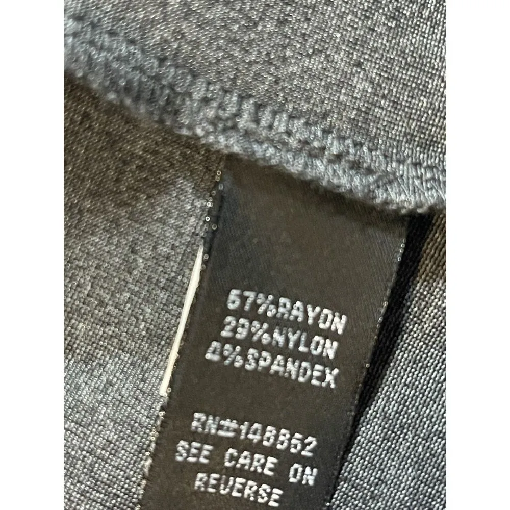 Torrid‎ Blazer Womens Size 00 Plus Grey/black Chevron  Speckled Jacket S-310 - Image 5