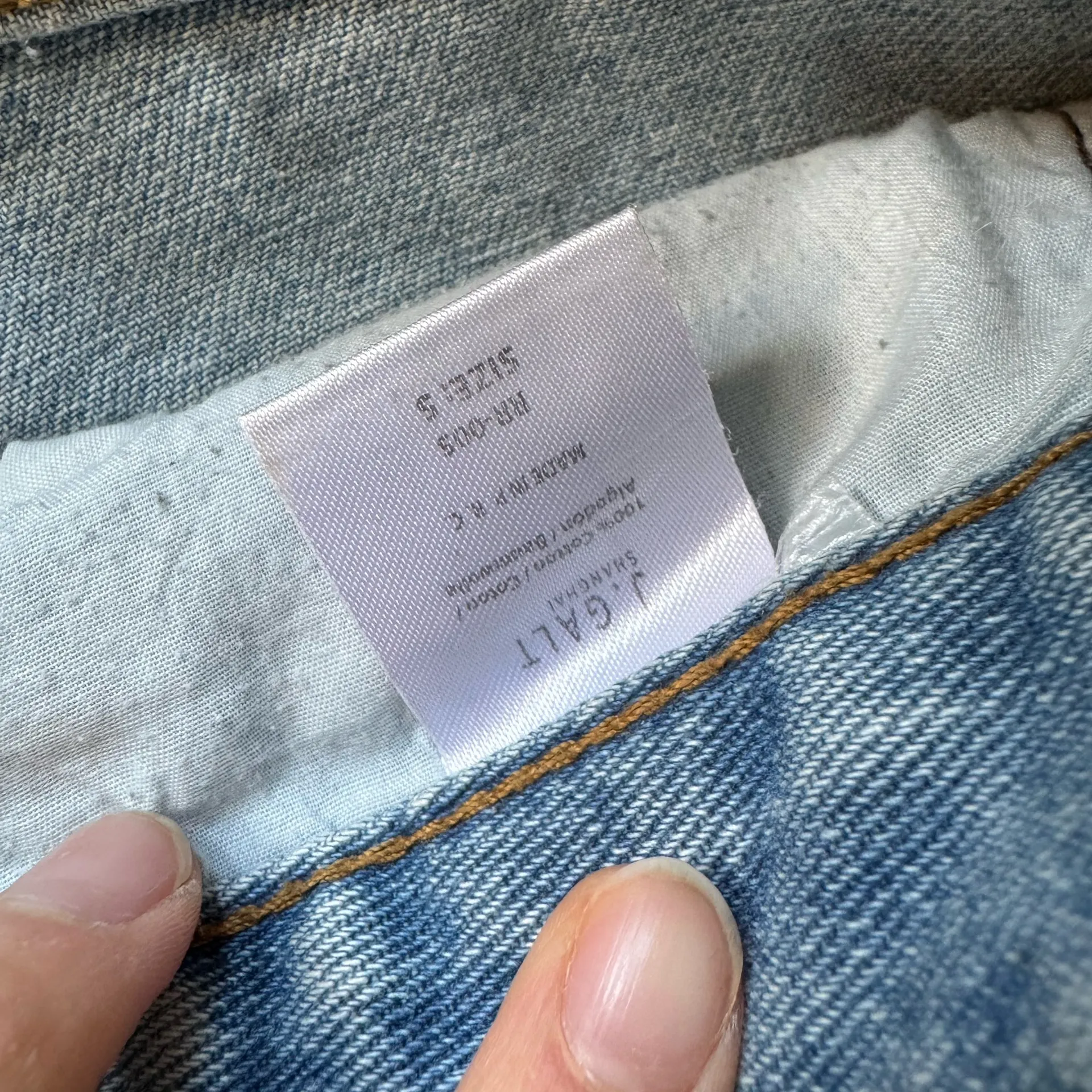 Brandy Melville Danny Straight Leg Raw Hem Jeans - Image 8