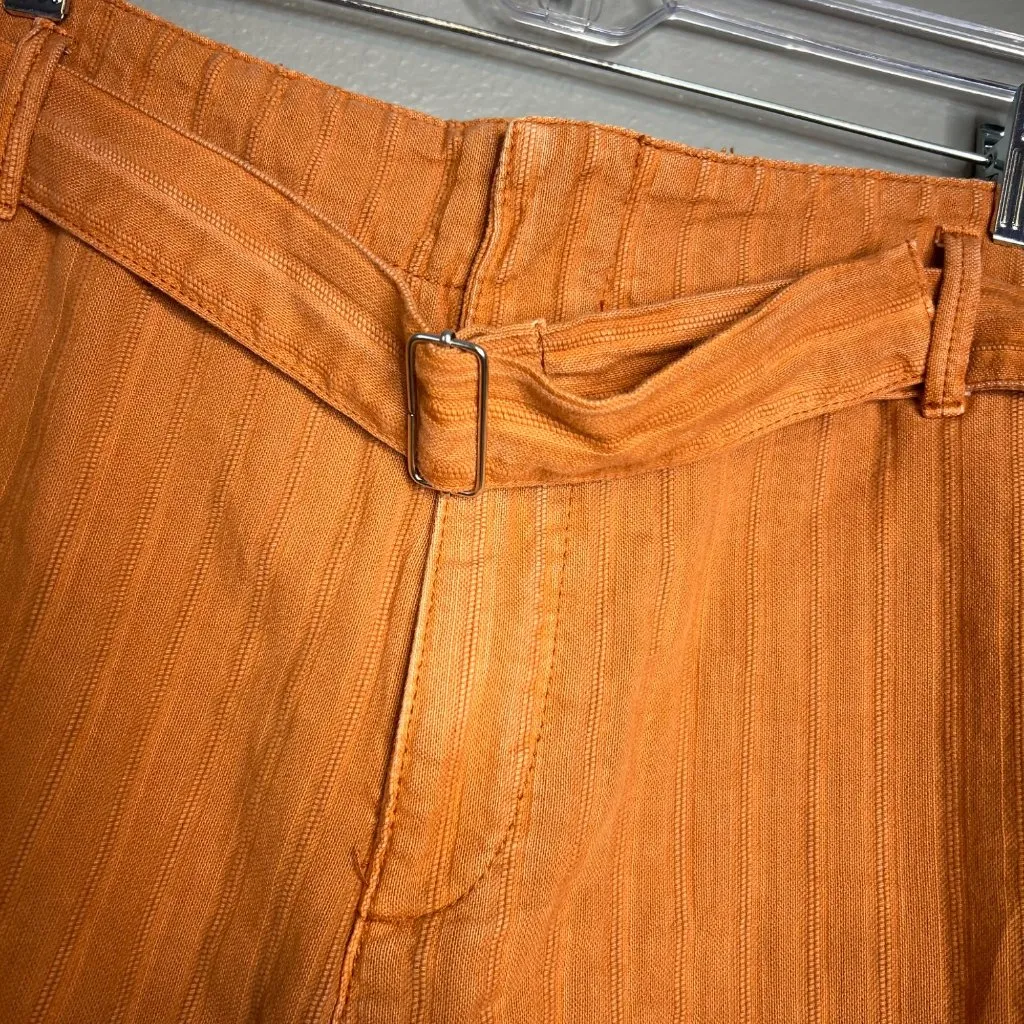 Kut‎ From The Kloth Justine Belted Shorts Size 16 Burnt Orange NWT - Image 5