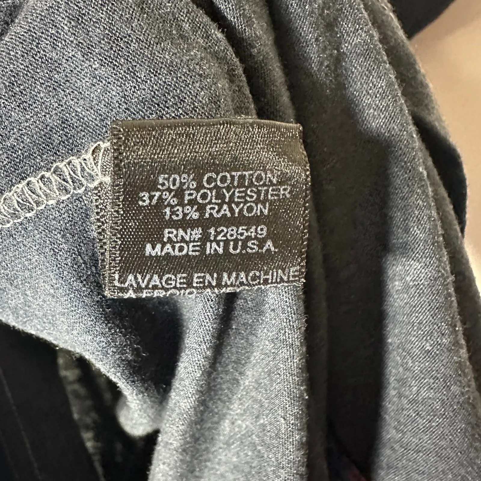 Aviator Nation Aspen Graphic Tee Charcoal Medium Pocket Logo Retro Made USA - Image 4