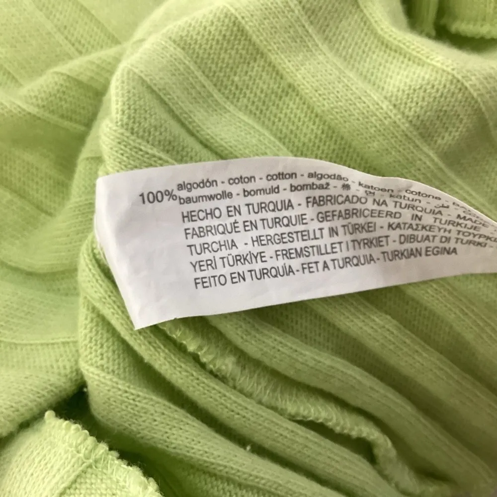 Zara Ribbed Halter Top Medium - Image 6